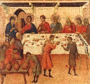 Duccio di Buoninsegna Wedding at Cana oil painting picture wholesale